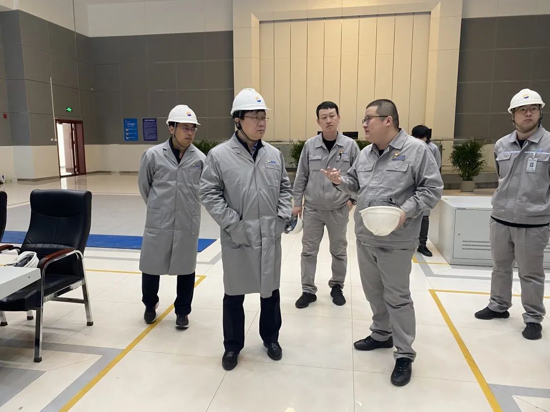 园区领导沈海洋到园区内重点企业进行督导