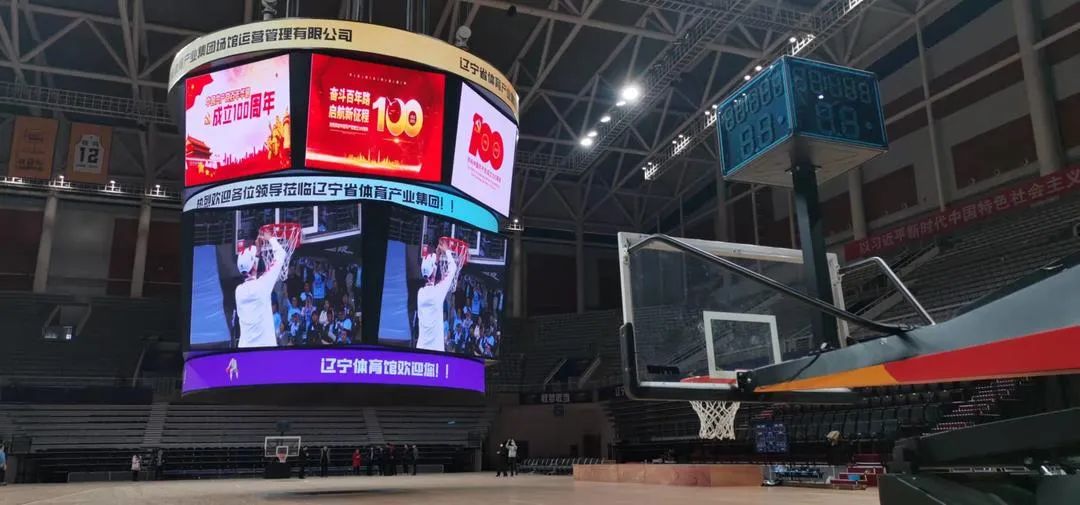 cba第三阶段脚步临近辽宁体育馆准备开门迎客