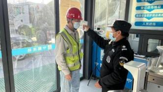 中建八局天津地铁7号线六里台站复工复产掠影