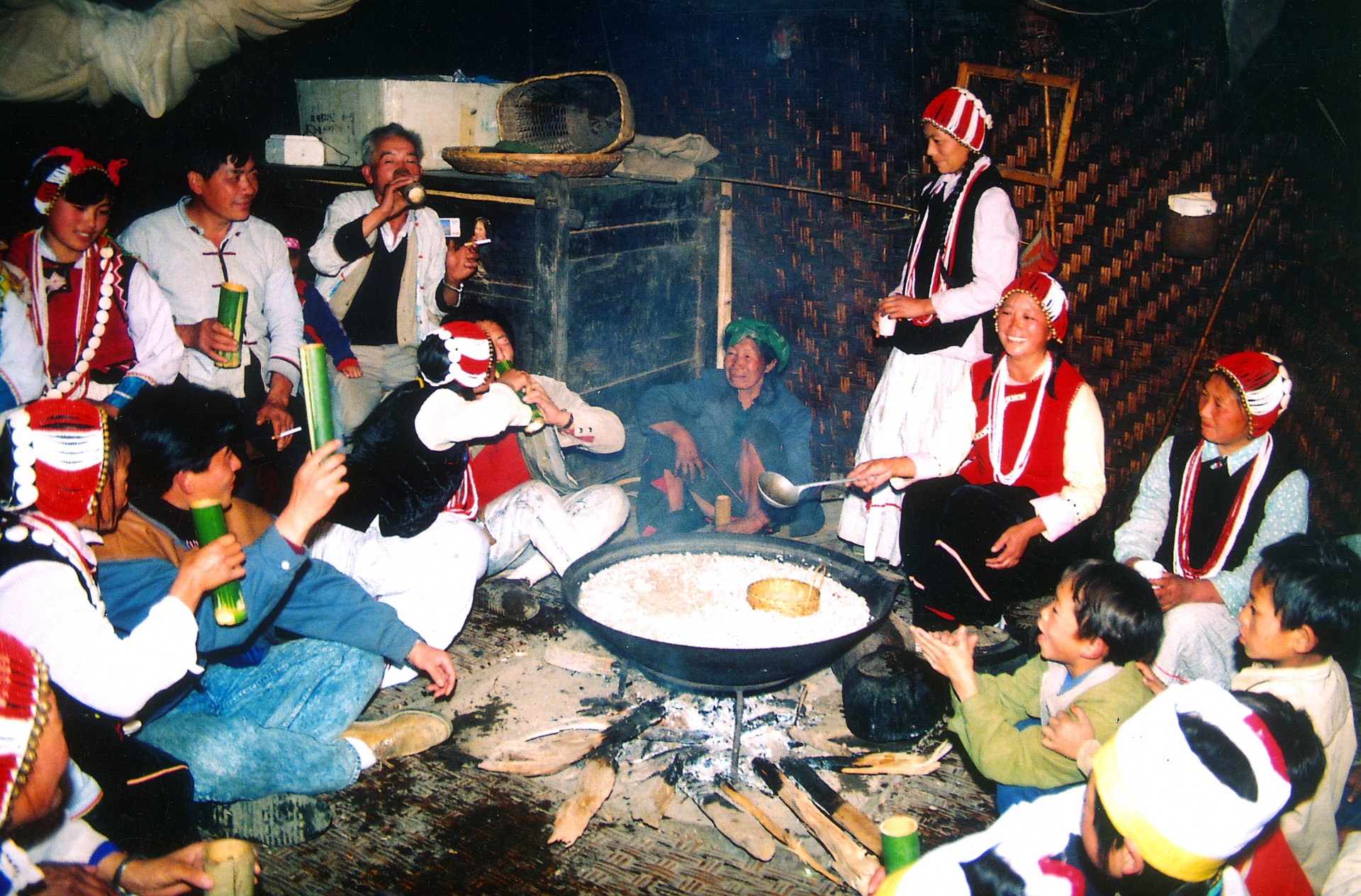 茶腊传统怒族村寨