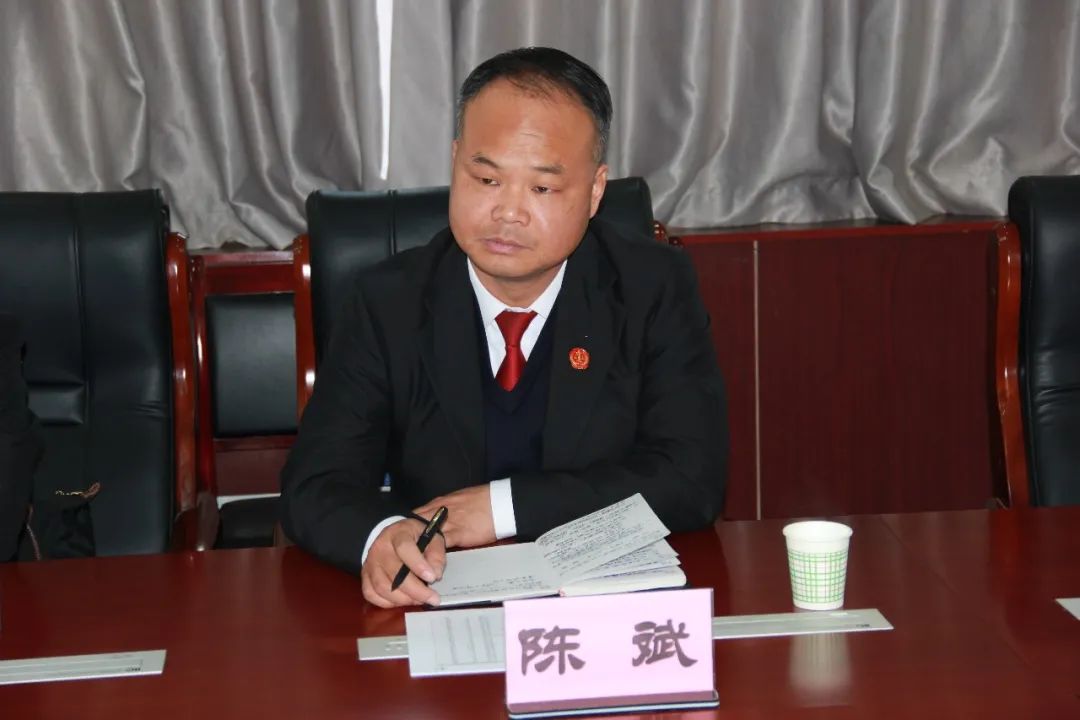 相互促进共同提升渭城区法院到礼泉法院交流学习