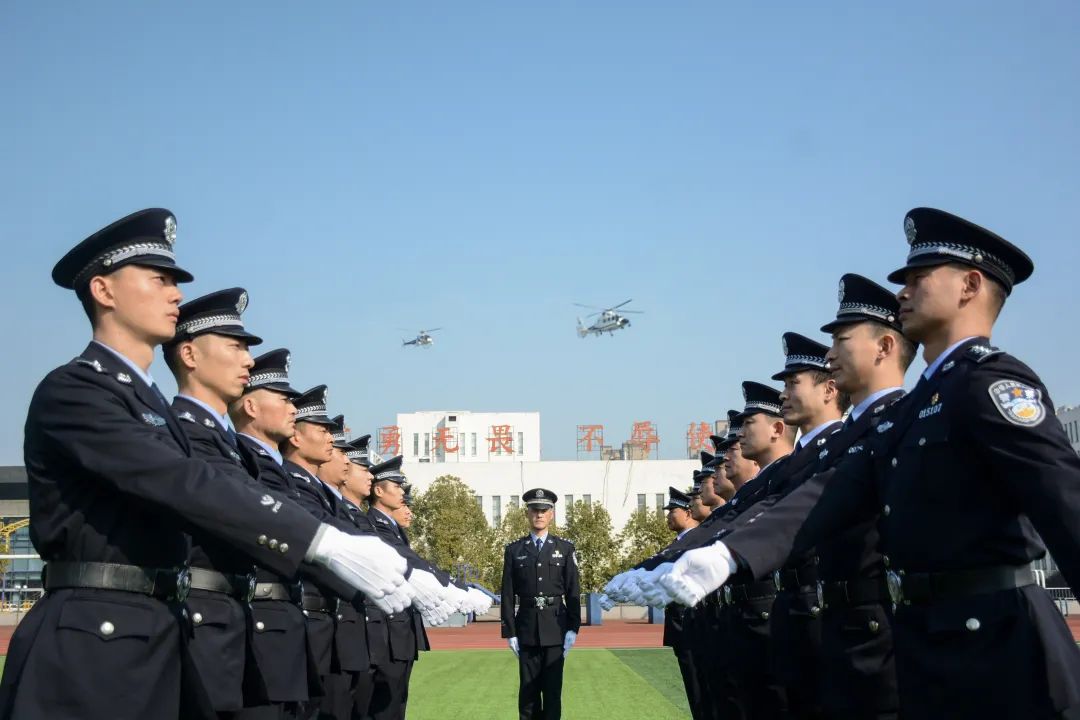 安徽省公安厅组织开展全省公安特警队列教练员专项集训