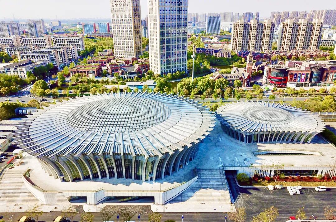 位于浙江工商大学下沙校区的亚运手球比赛馆,这里除将作为亚运手球