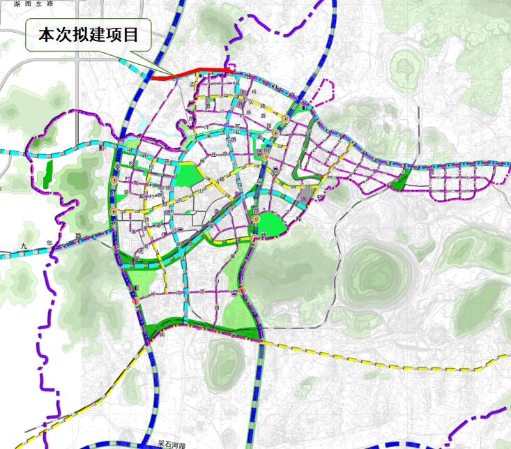 目前,向山地区主要过境道路有泰山大道,围乌路,采石河路,主城区进入向