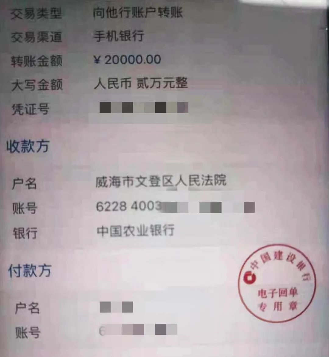 付清为止。收到汇款后，申请执行人对法院此次凌晨执行行动表示了肯定。被执行人转账汇款记录【二】软硬兼施