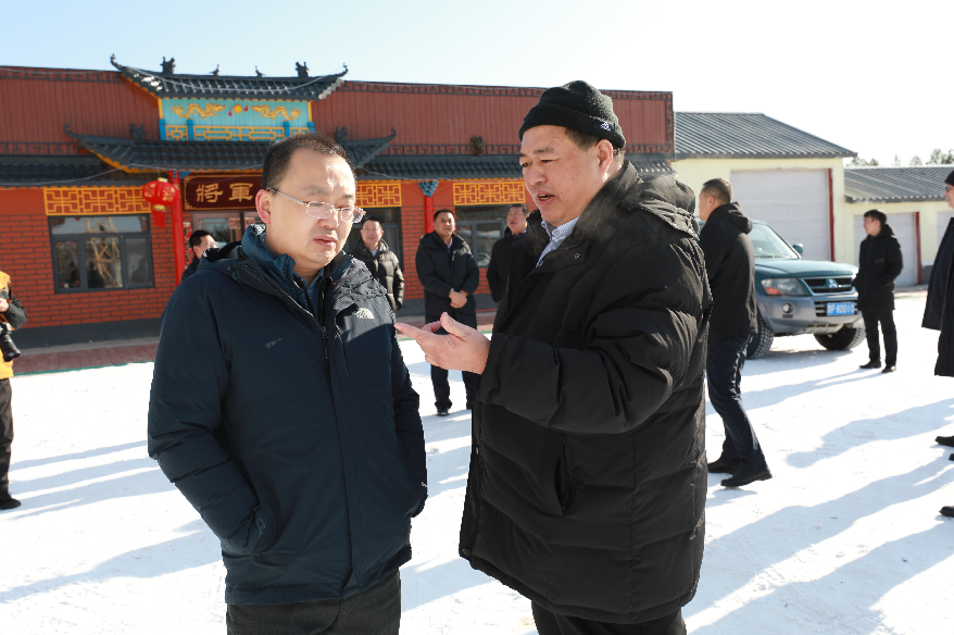 于辉李军深入阿木尔林业局调研