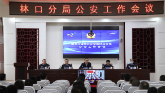 省林区公安局林口分局 林口分局召开2022年公安工作会议