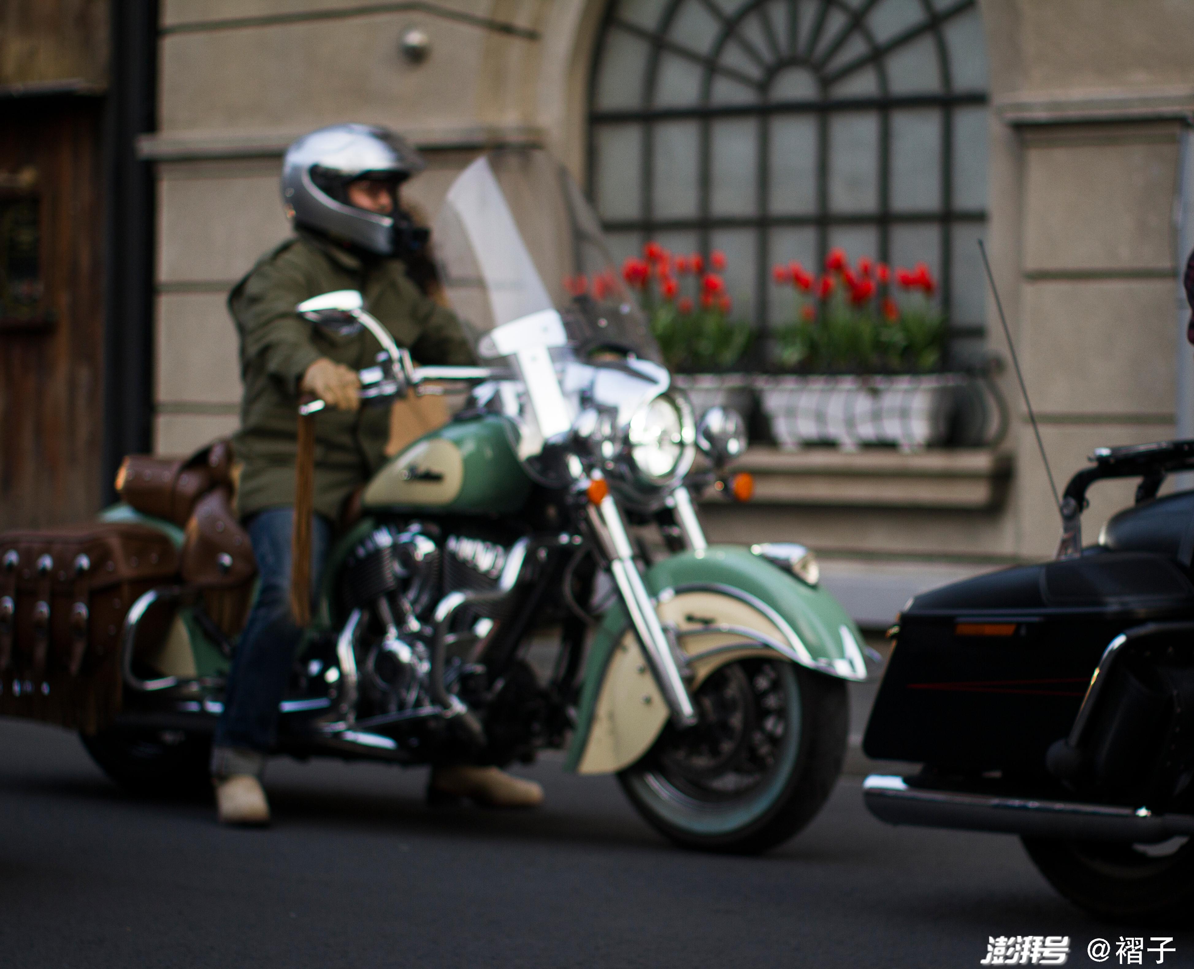 滨江西岸的上海摩托帮