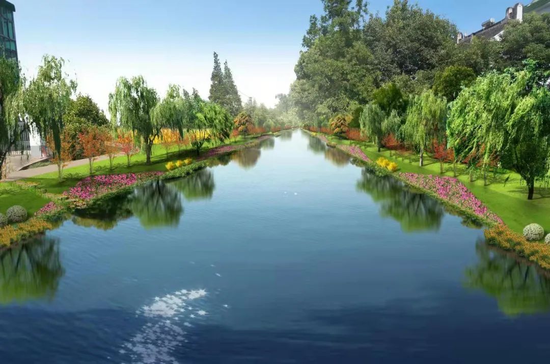 金山这里4000多米河道被整治看看有你家门口的吗