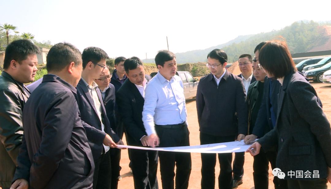 副市长陈阳山到我县调研白鹅互通高速工程项目建设工作并进行走访慰问