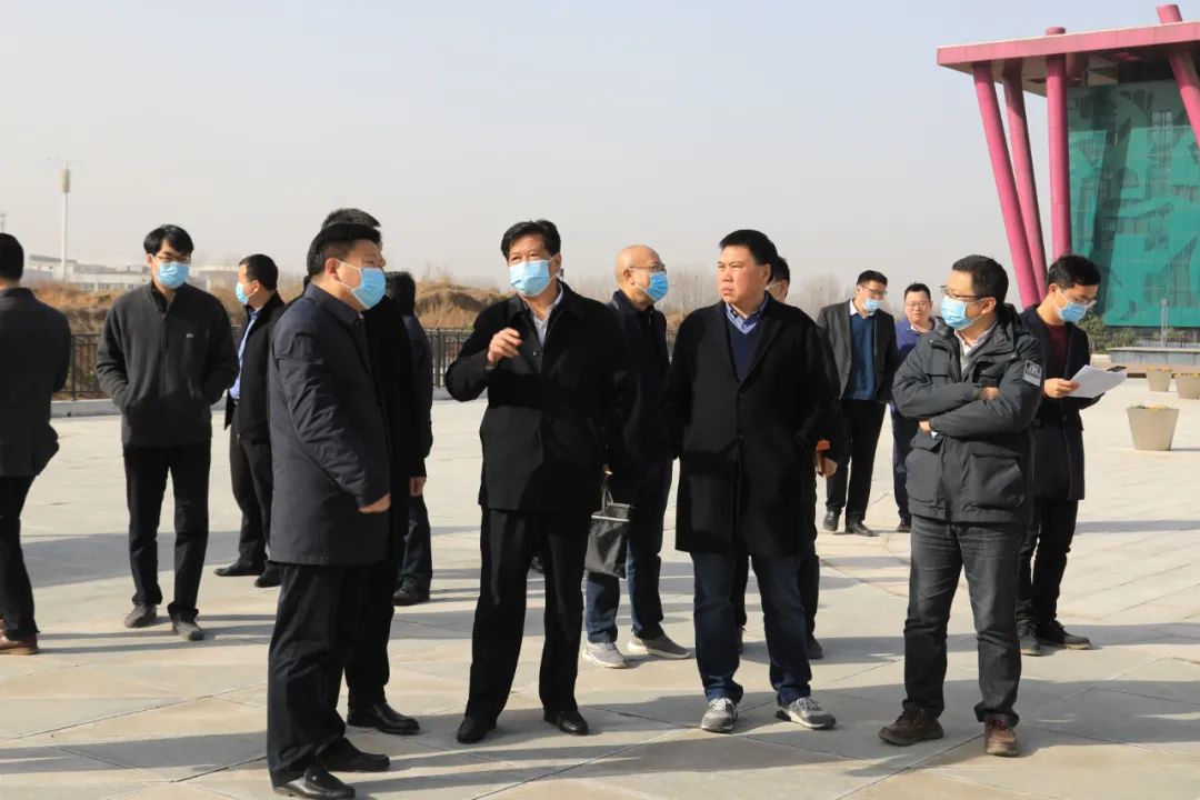 副市长侯占国到我区调研智慧岛创新社区建设情况