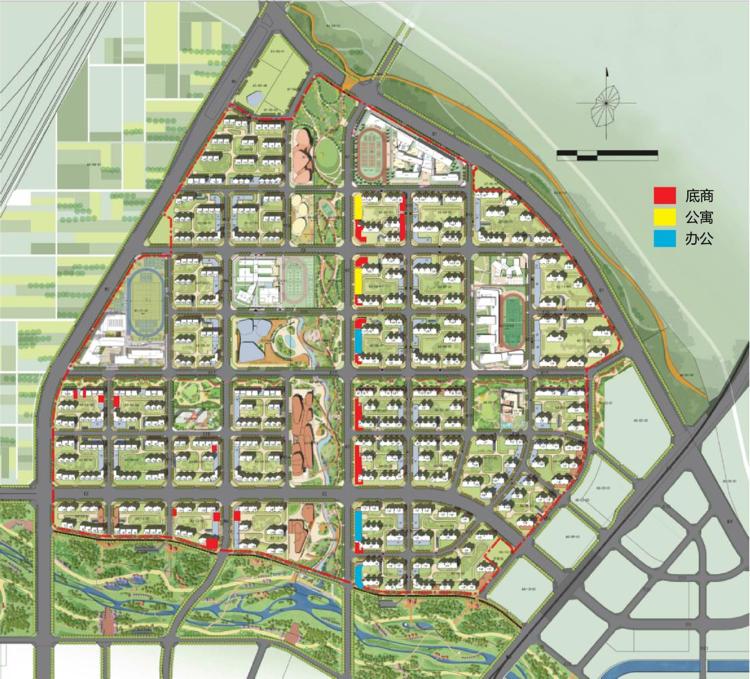 雄東a單元坐落於雄東片區規劃區域北部,將是雄東片區首個建成的安置房