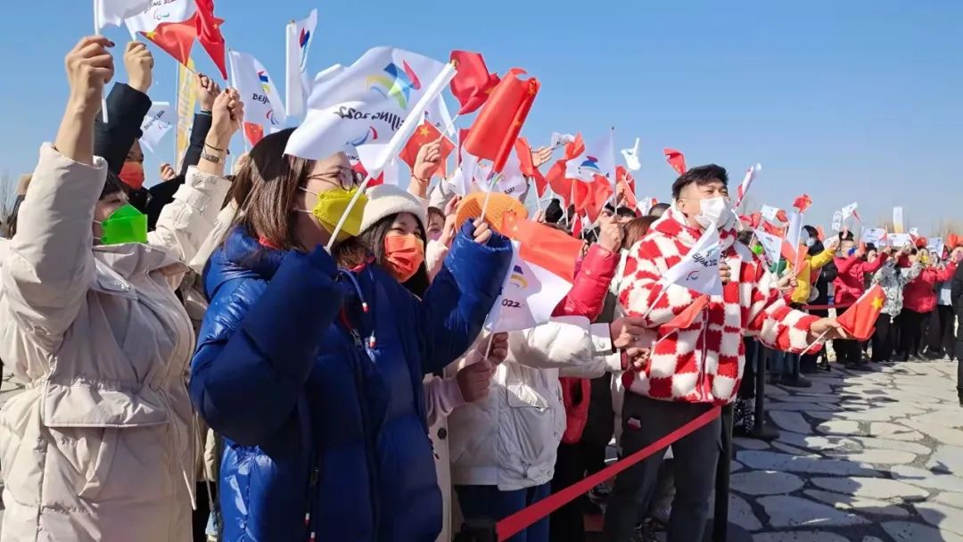 主題是要向全世界的冬殘奧關注者選在官廳水庫溼地公園傳遞火炬讓火炬