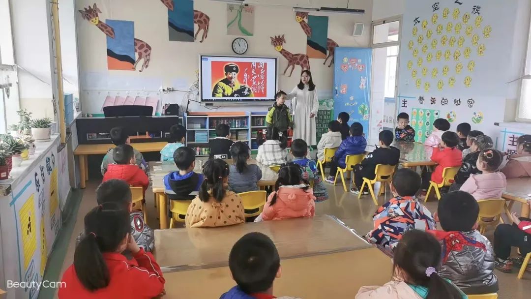 靈臺縣各幼兒園開展學雷鋒主題教育活動