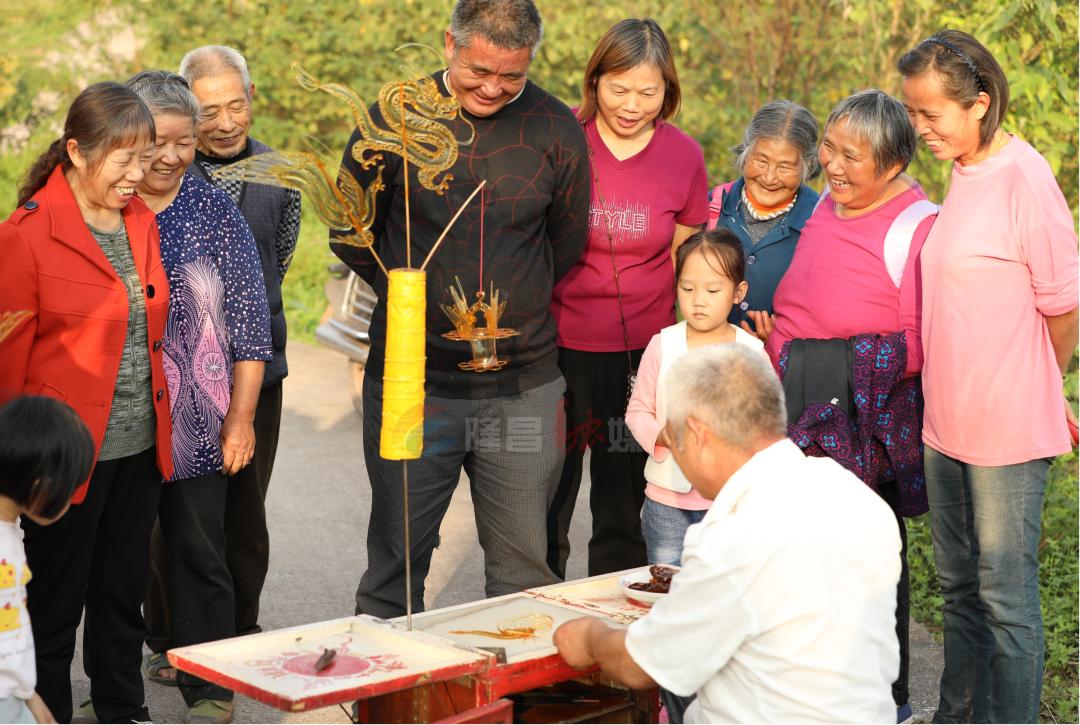 創建天府旅遊名縣丨隆昌糖畫舌尖上的非遺甜味兒