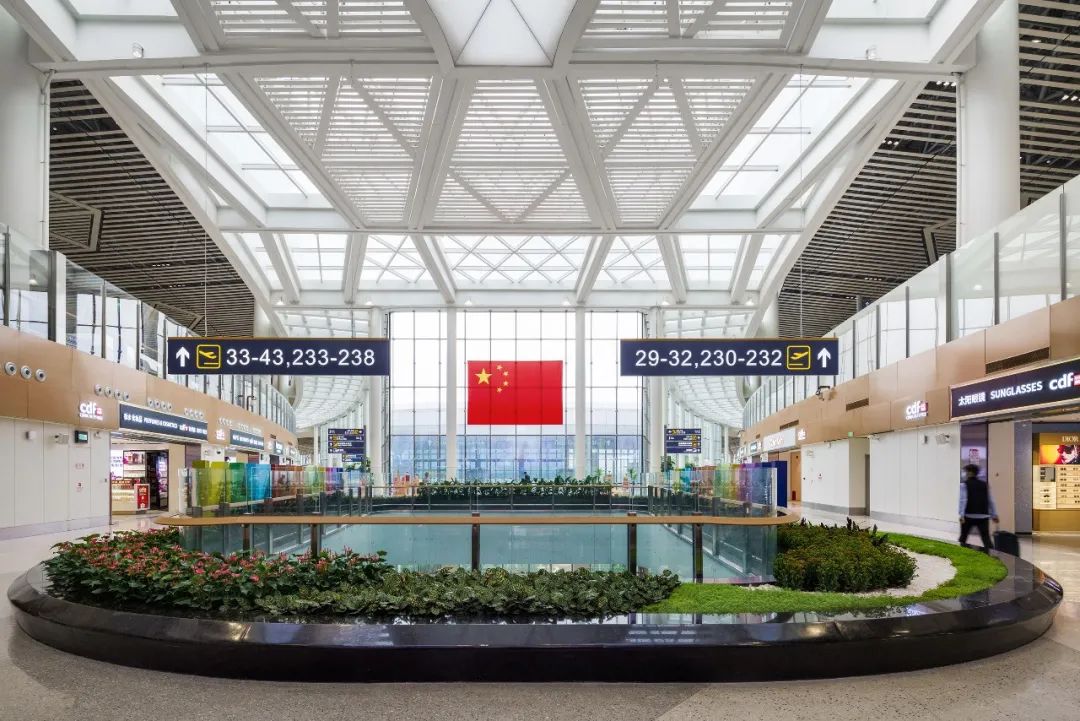 图:美兰机场t2候机楼内景观未来美兰机场将奋楫笃行以旅客需求为基本