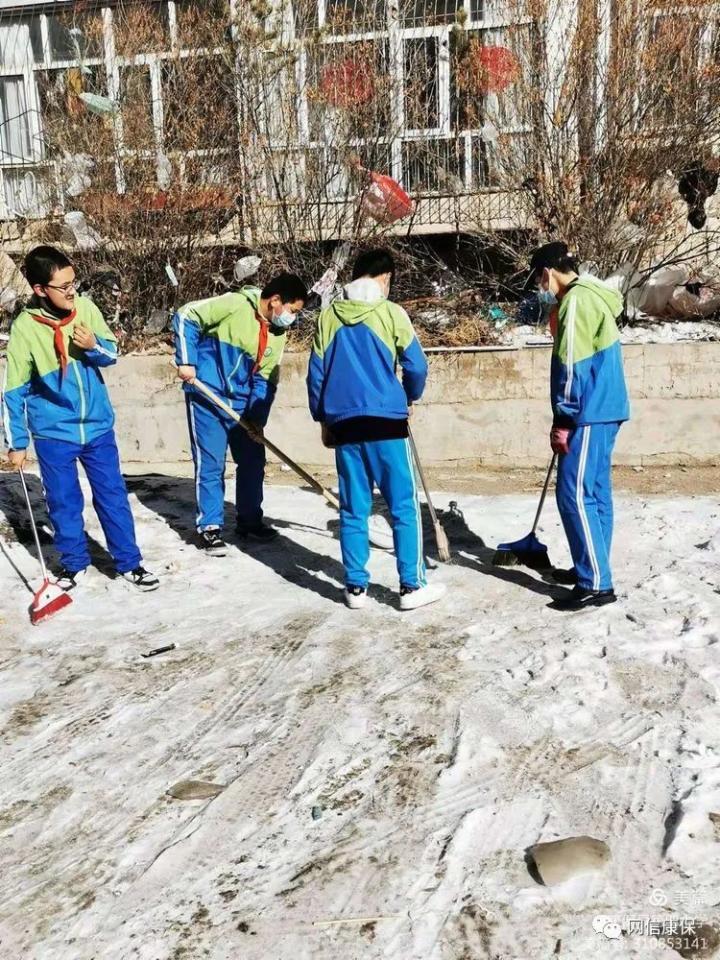 春风十里不如学雷锋的你康保四中开展学雷锋主题活动