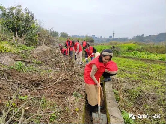 象州縣寺村鎮民族團結進步同勞作助春耕