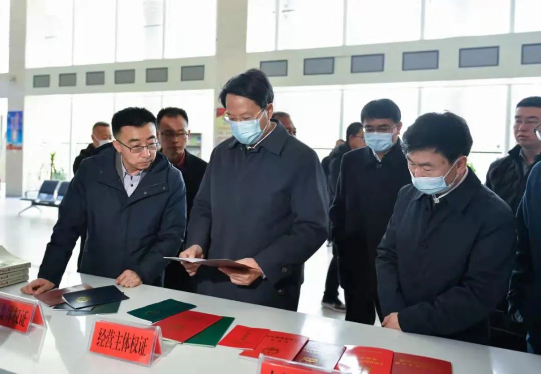 生态环境厅等部门负责同志,深入"四权"改革重点市县石嘴山市平罗县