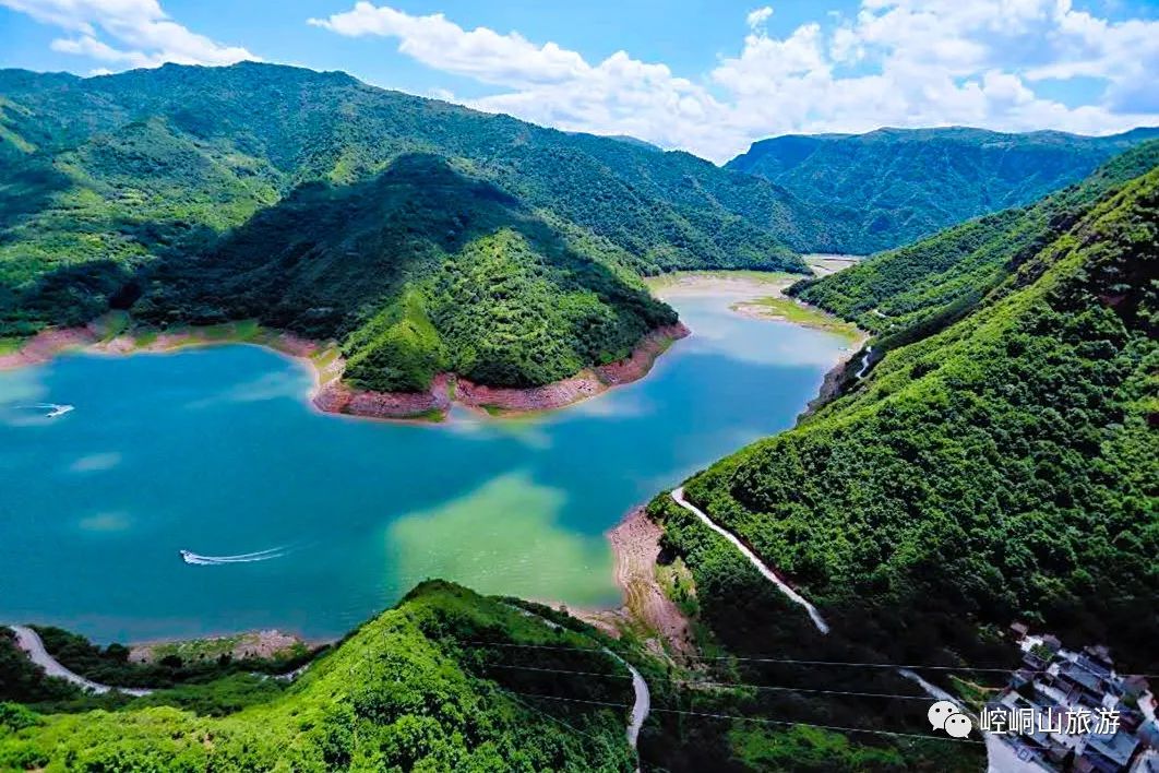 平凉崆峒水库图片