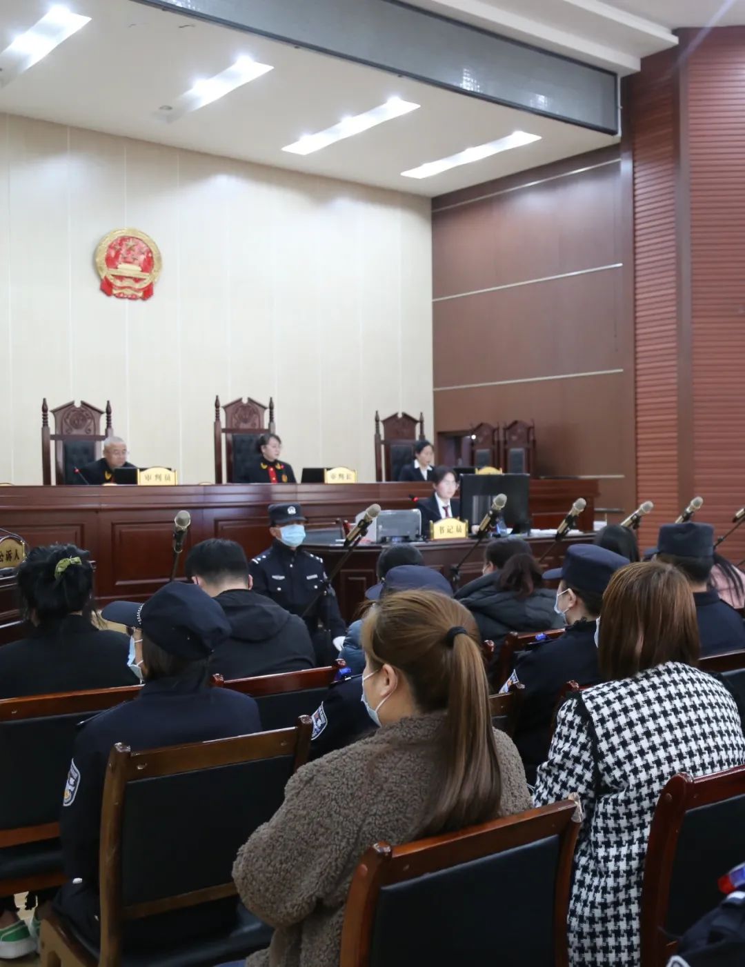 法院动态安定区法院刑事审判庭公开开庭审理一起诈骗侵犯公民个人信息