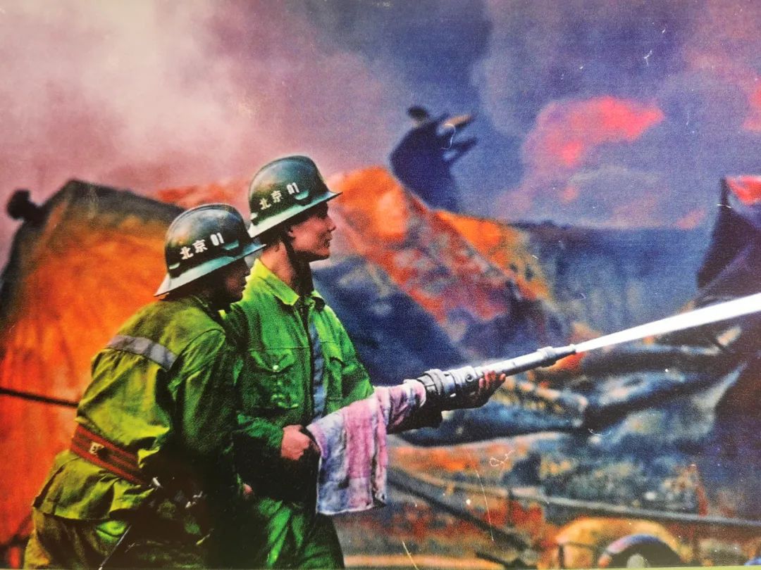 府右街特勤站他们都来自北京市西城区消防救援支队又帅又萌又英勇训练