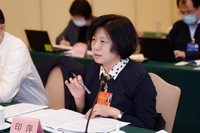 全国人大代表印萍报告很实备受鼓舞立足本岗担当履职