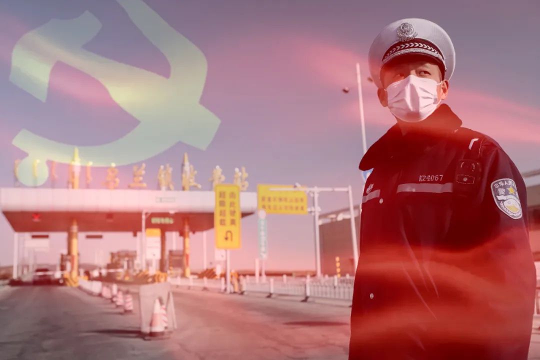 鄂托克疫情防控剪影