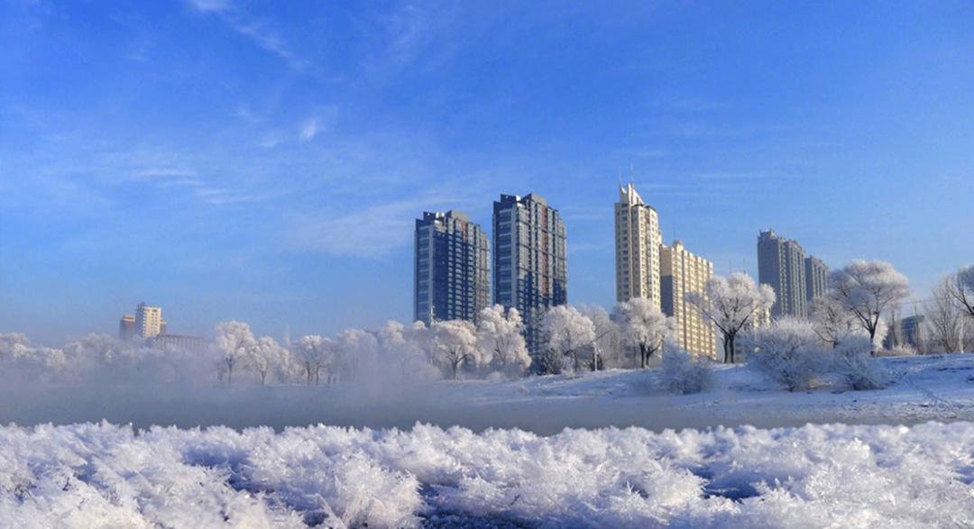 吉林市松花江畔霧凇美景.圖/吉林市政府官網