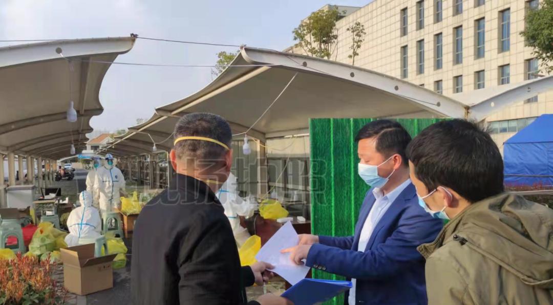 阻击疫情共抗疫情我们在行动马鞍山市生态环境局一线战疫严守防线