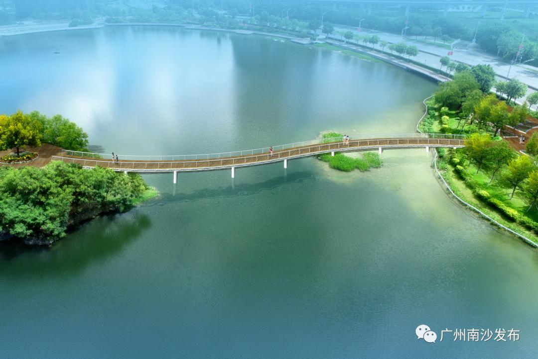 好消息南沙区凤凰湖将再增靓丽景观桥