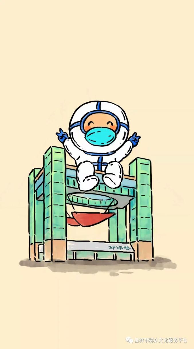 这组软萌乐观的大白温暖很多人