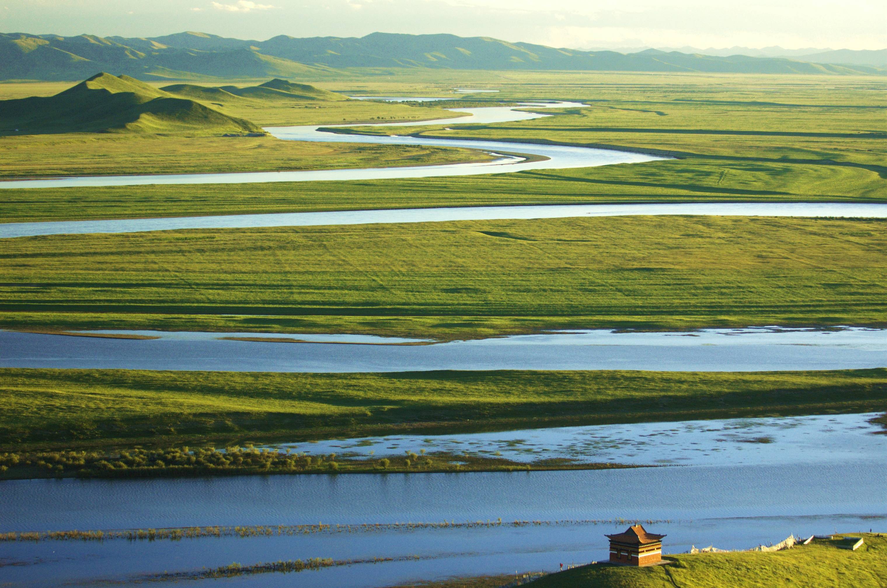 黄河生态保护宁夏三长大合唱