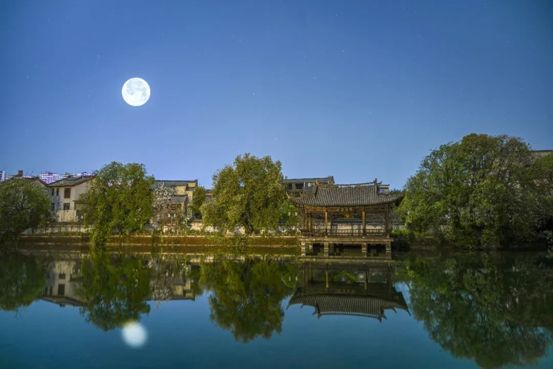 寻访腾冲古十二景丨玉泉夜月赏水中明月寻诗情画意