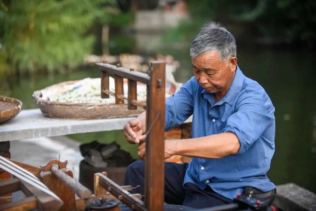 湖州味道湖丝从七里村到丝业市镇
