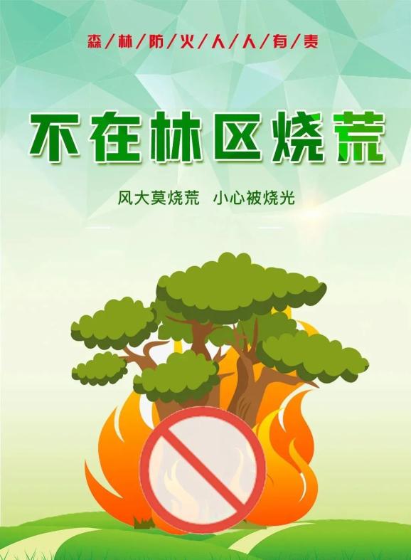 海报森林防火别大意别大意别大意