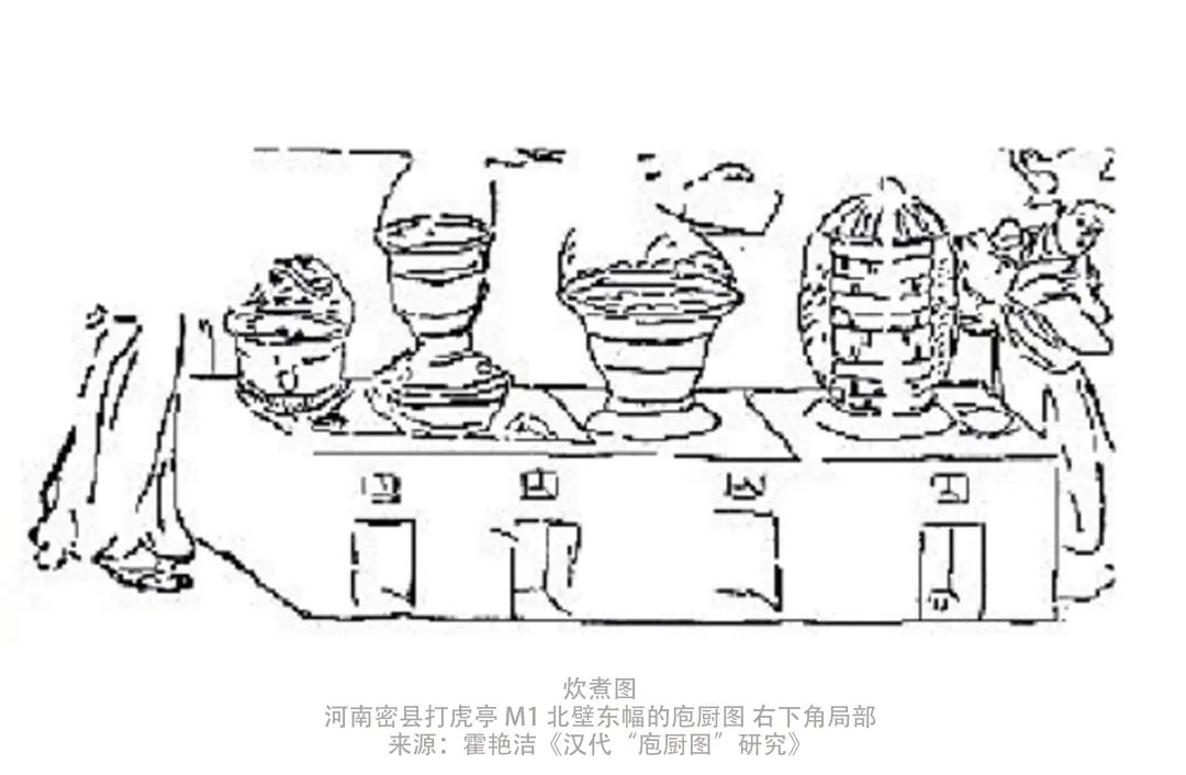 古代食物简笔画图片