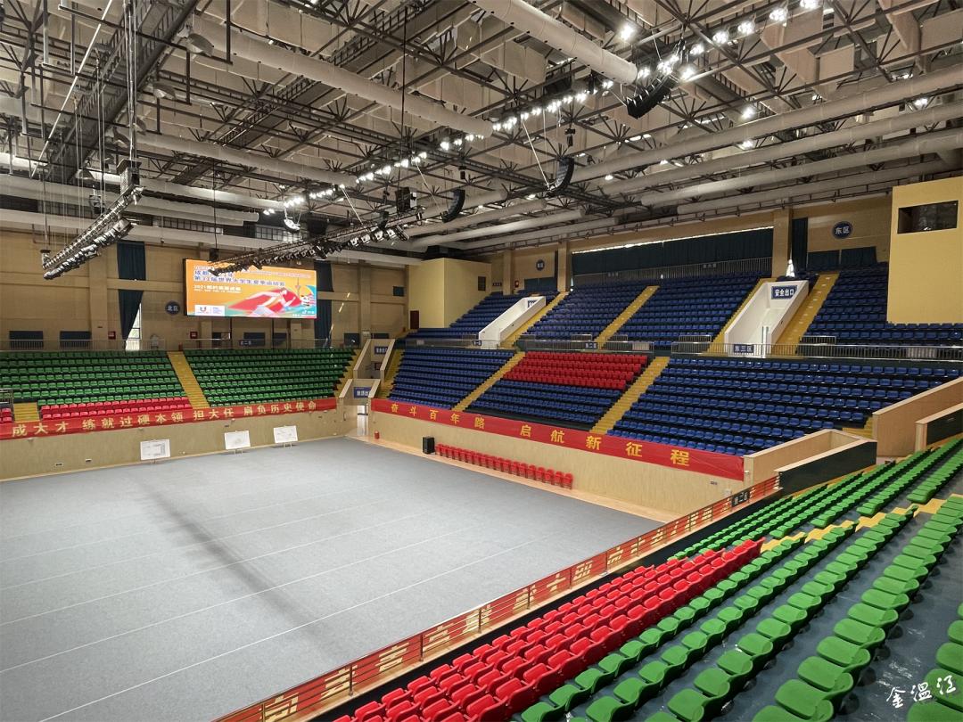 倒计时温江赛区大运会场馆有了新变化