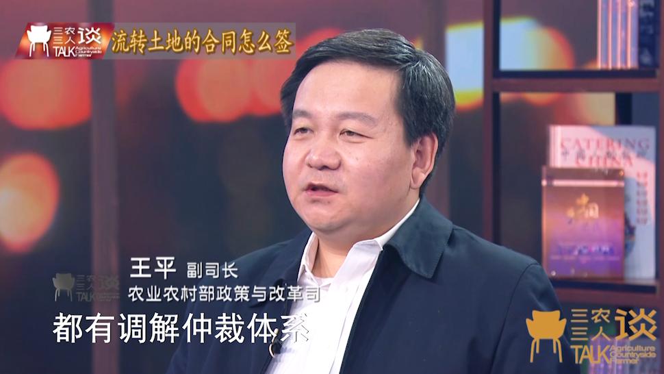 农业农村部政策与改革司副司长 王平:如果他想签一个比较稳定的,相对