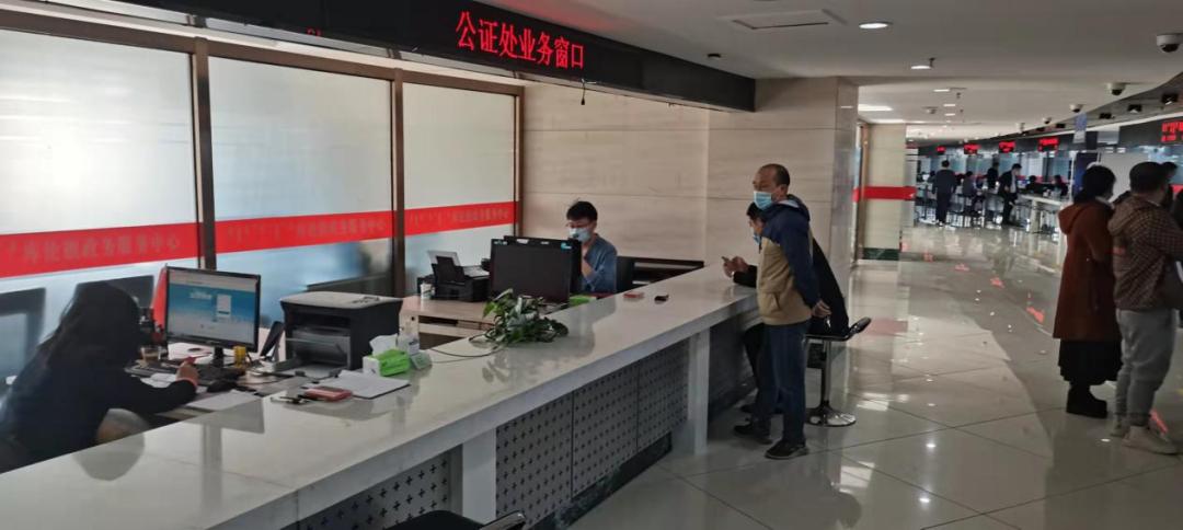 通辽市司法局推进专项行动库伦旗公证处政务大厅设窗口