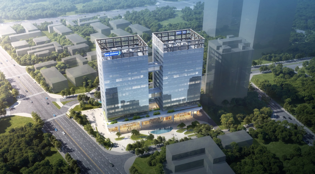 江博士健康科技大厦(江博士总部大楼)效果图.