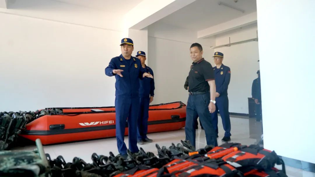 云南省森林消防总队齐兴彬总队长深入昆明支队楚雄驻防队伍检查指导