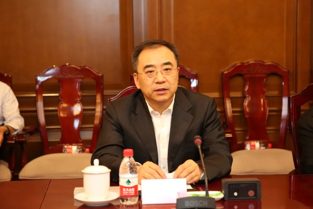 周国平会见中国大唐集团党组书记董事长邹磊