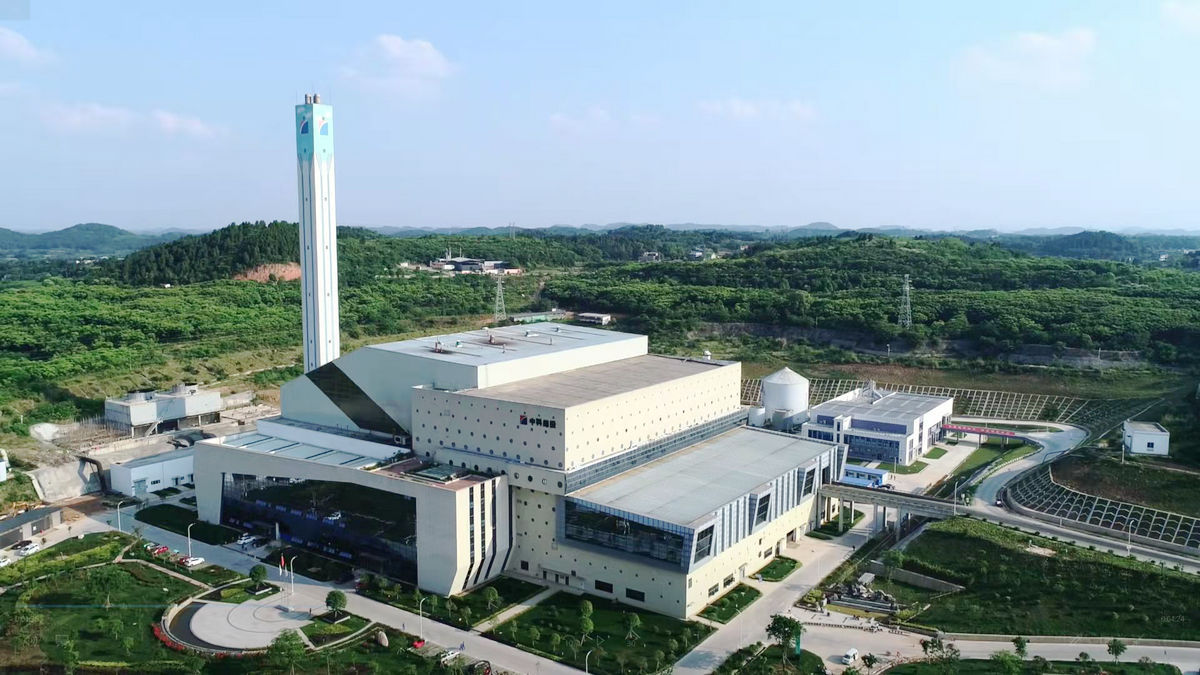 中科绵投循环经济产业园:每天"吃掉"垃圾1600吨,基本实现"近零排放"