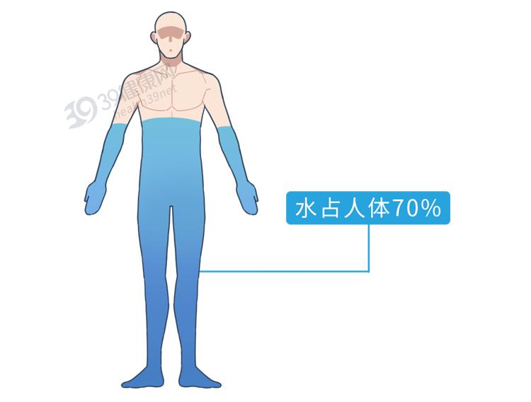 新陈代谢,与我们身体机能正常运行息息相关它约占人体重量的70%水都是