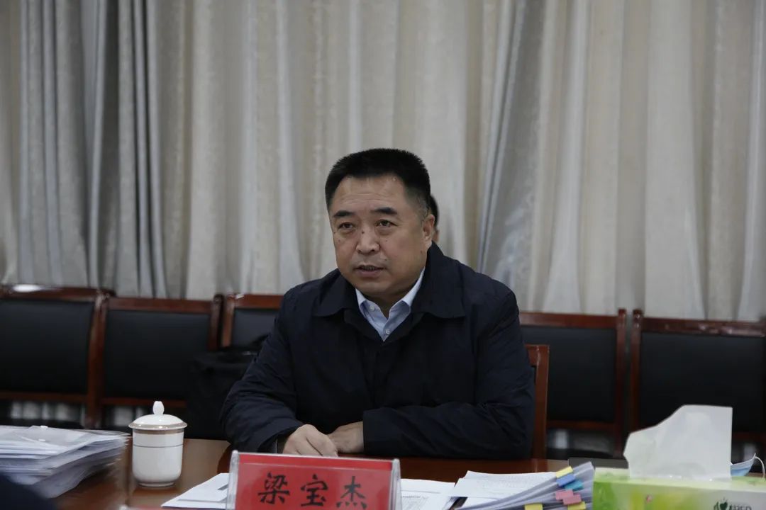 县委书记梁宝杰就企业复工复产,项目建设,疫情防控工作