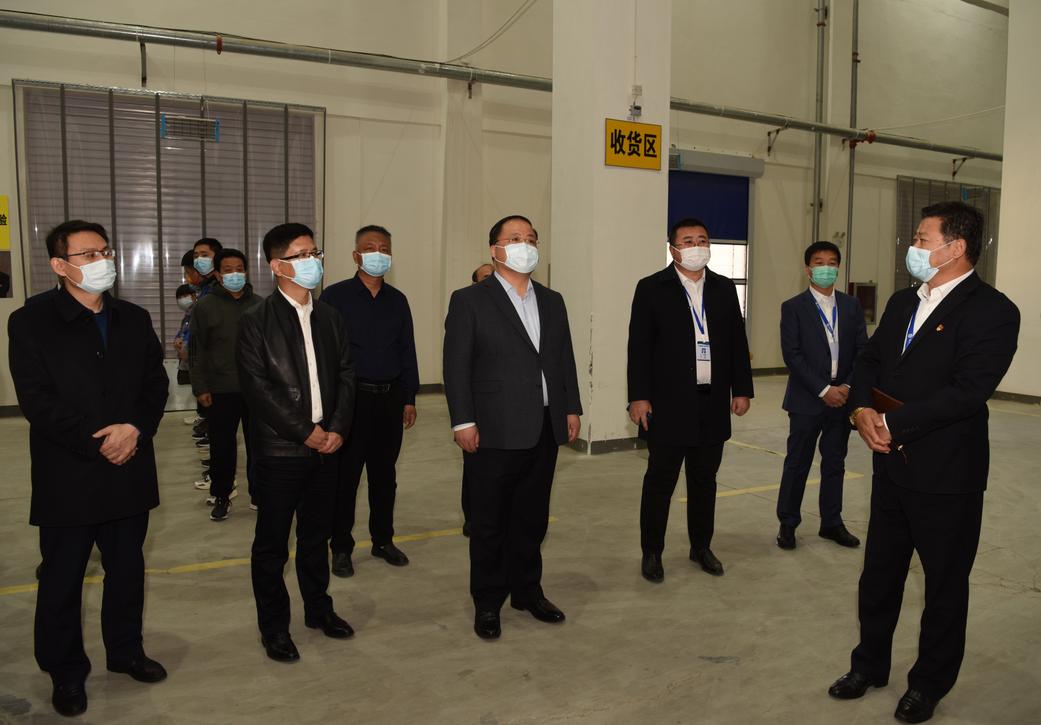 尹卫江在沧州经济开发区调研时指出全力保障复工复产严格落实防控措施