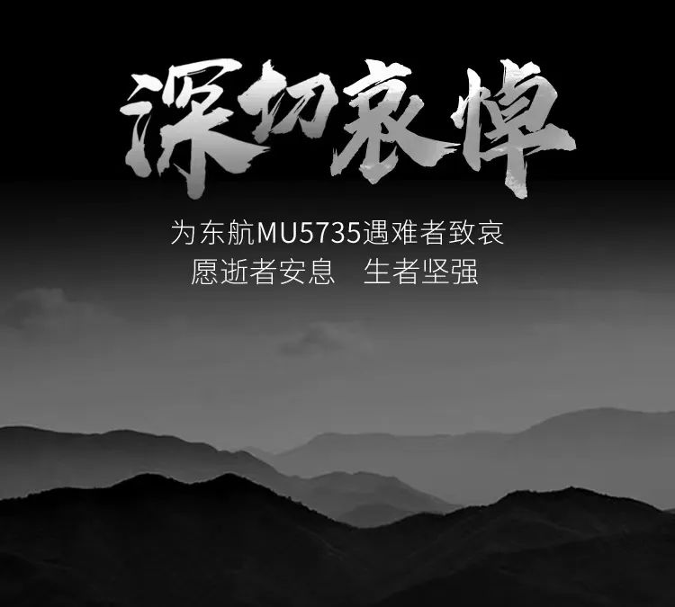 为mu5735航班祈祷文案图片