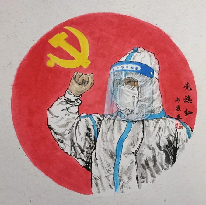 作品以党员干部下沉一线为题材,展现了全县各地各单位充分发挥党组织