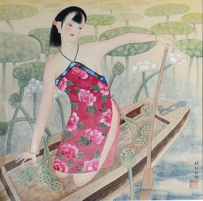 丹青巾帼颂重庆市沙坪坝区第三届女画家作品展